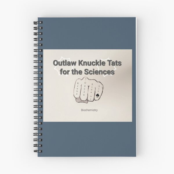 Item preview, Outlaw Knuckle Tats for the Sciences: Biochemistry designed and sold by Super-Pinhead.