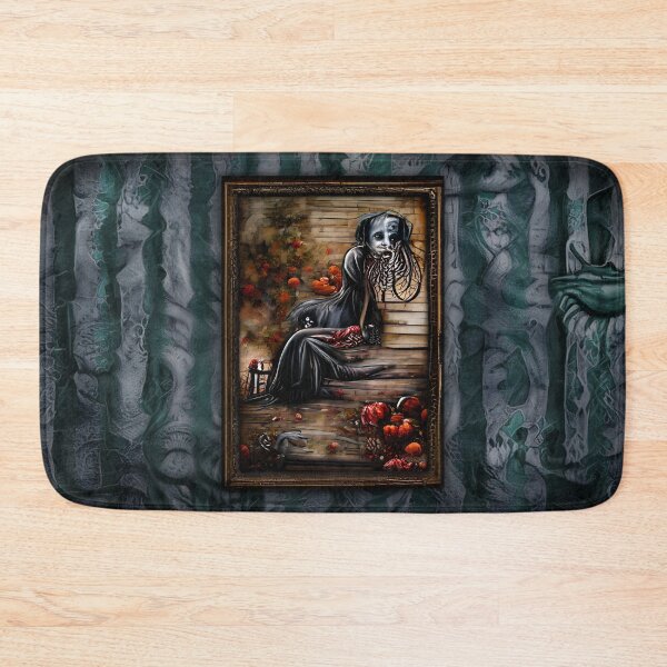 Item preview, Goth Family | Creepy Carnival | Cabinet of Curiosities | Creepy Goth Girl | Horror Stuff | TM11 designed and sold by Haunted-Attic.