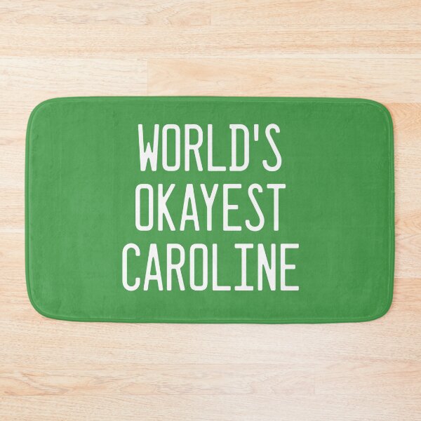 Item preview, World's Okayest Caroline designed and sold by TimespunThreads.