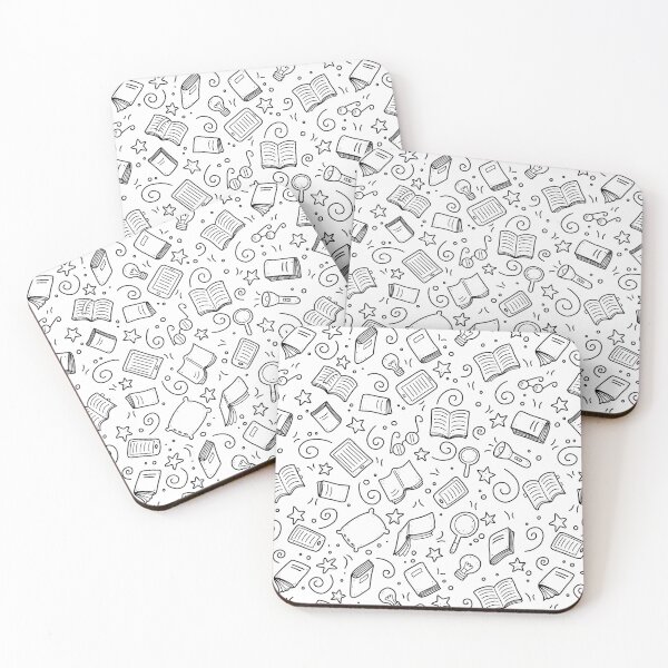 Item preview, flying books pattern designed and sold by stickers-packs.