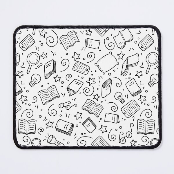 Item preview, flying books pattern designed and sold by stickers-packs.
