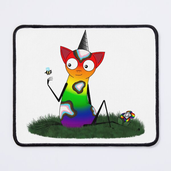 Item preview, Gay Pride Flag Unicorn designed and sold by Bill Bill The Unicorn.