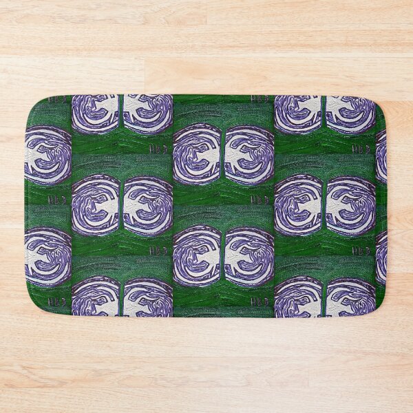 Item preview, Cabbage, oil on canvas portrait of a vegetable designed and sold by HBBArtShop.