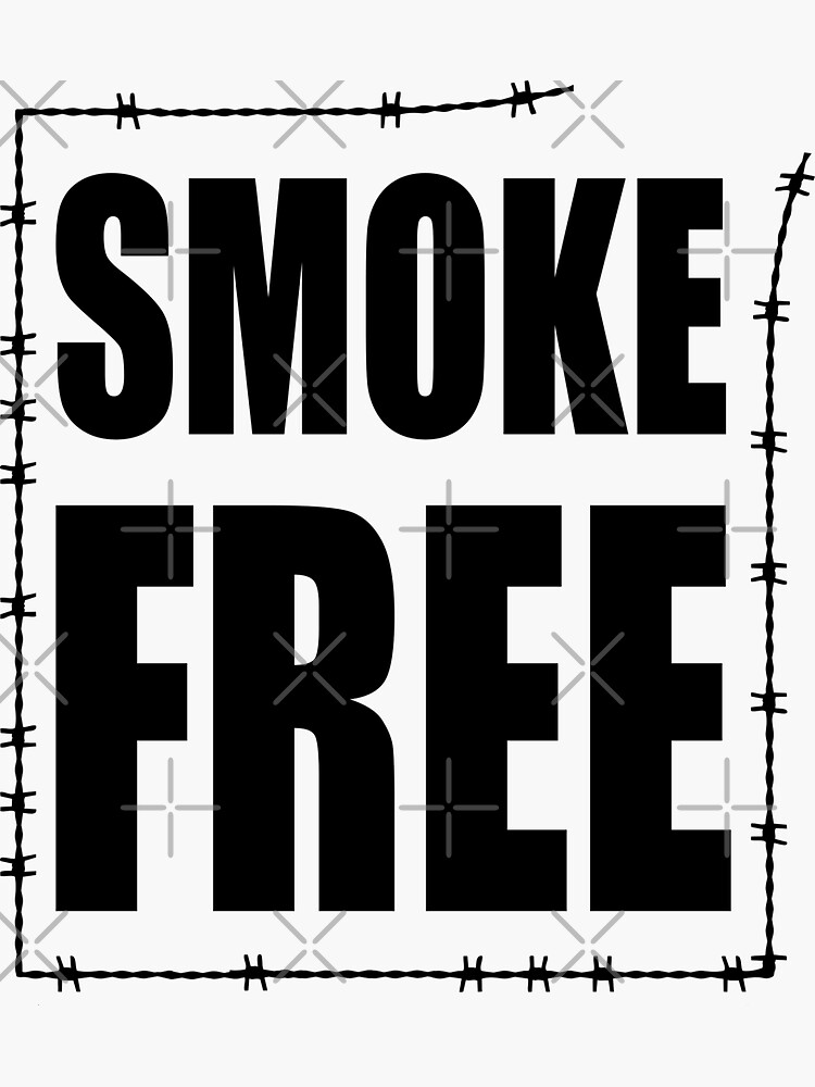 Sticker for Sale mit Leben ohne Rauchen – Rauchfrei von TMBTM