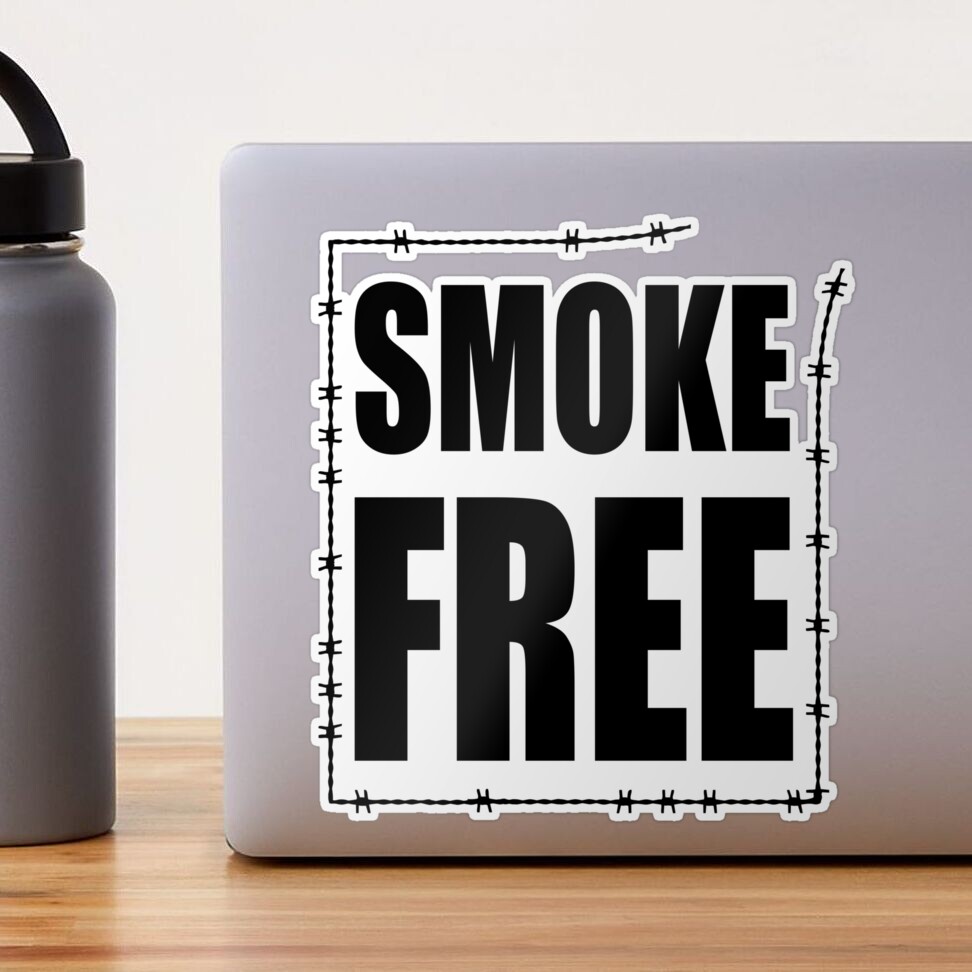 Sticker for Sale mit Leben ohne Rauchen – Rauchfrei von TMBTM