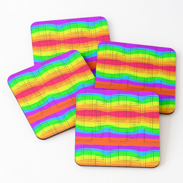 Item preview, Colorful And 3d rectangles designed and sold by Akashdigiart.