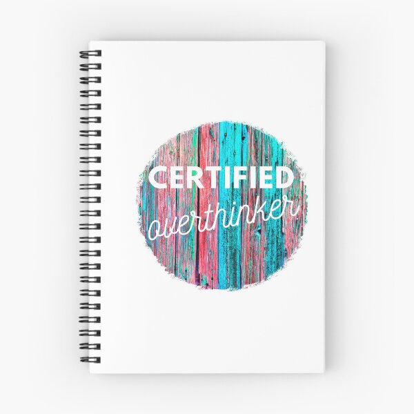 Item preview, Funny Certified Overthinker designed and sold by speakupandshine.