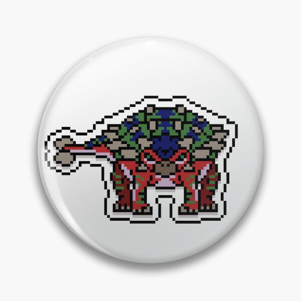 Artikelvorschau, Pixel-Ankylosaurus - Erdrüstung entworfen und verkauft von Smansam.