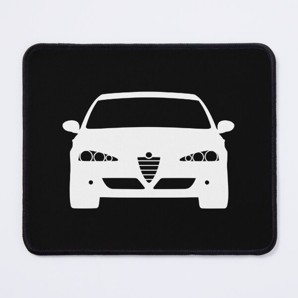 Item preview, Alfa Romeo 147 Facelift Best T-shirt design white silhouette designed and sold by EdimDesign.