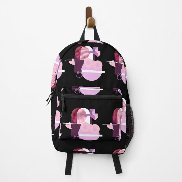 Item preview, Two Kids in Love in the Stripe House Running Errands with Purple Cheese Wedges designed and sold by SnarkyTeesMugs.