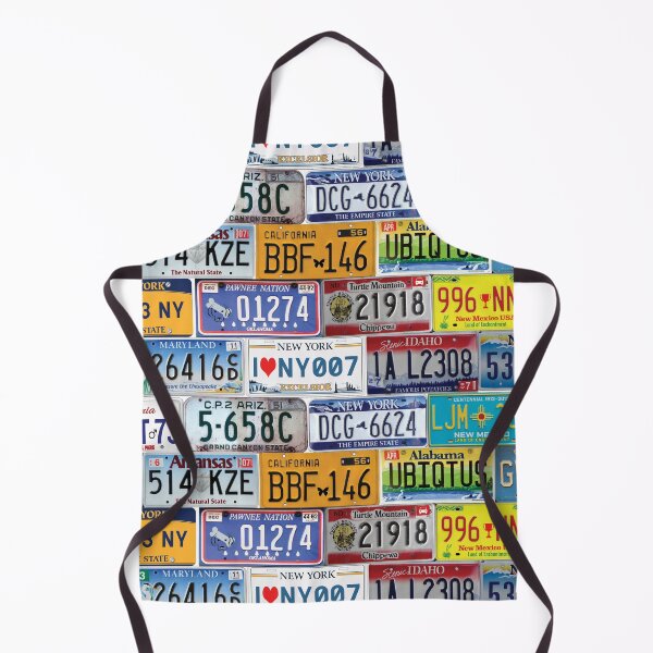 Item preview, US car registration plates designed and sold by EvieWoj.