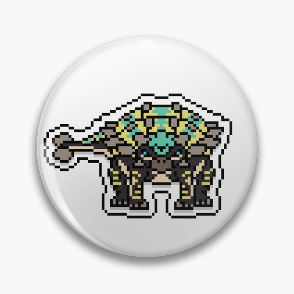 Item preview, Pixel Ankylosaurus - Glowstick designed and sold by Smansam.