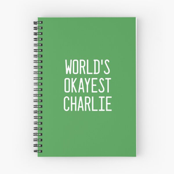 Item preview, World's Okayest Charlie designed and sold by TimespunThreads.