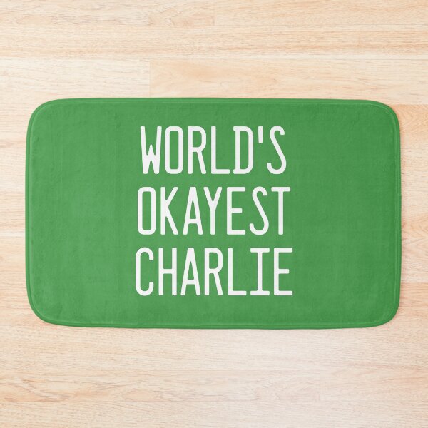 Item preview, World's Okayest Charlie designed and sold by TimespunThreads.
