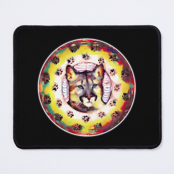 Item preview, cougar panther color art designed and sold by umfhn.