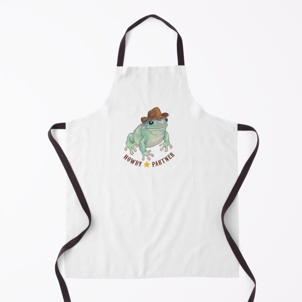 Item preview, Howdy Partner Cowboy Frog designed and sold by eleary.