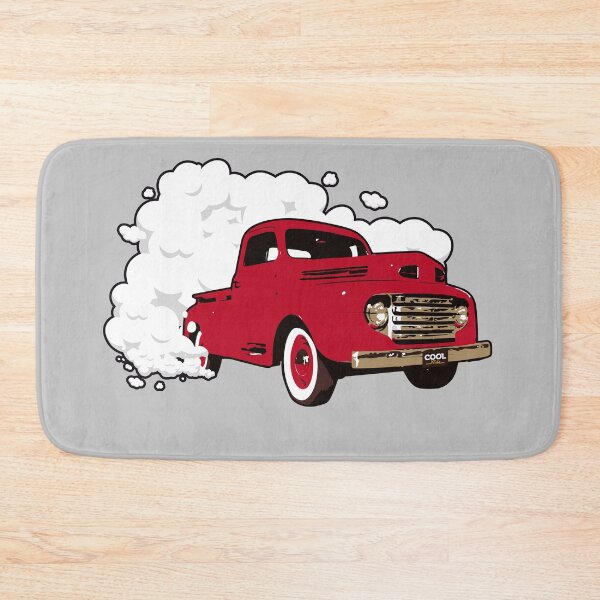 Item preview, Red 50s F Truck Burnout designed and sold by CoolRide.