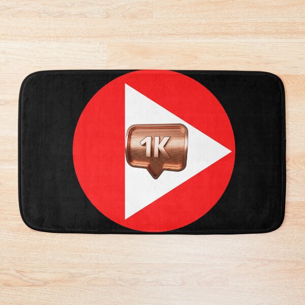 Item preview, YOUTUBE 1K (version two) designed and sold by Highhocreations.