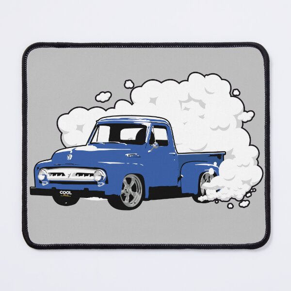Item preview, Blue 50s F Truck Burnout designed and sold by CoolRide.