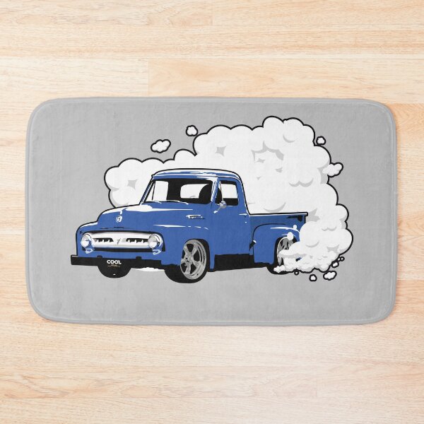 Item preview, Blue 50s F Truck Burnout designed and sold by CoolRide.