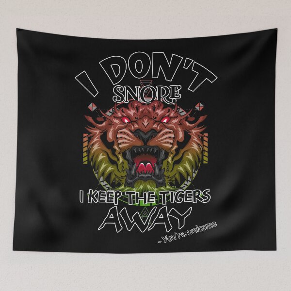 Item preview, I don't Snore - Tiger 1 designed and sold by jc007.