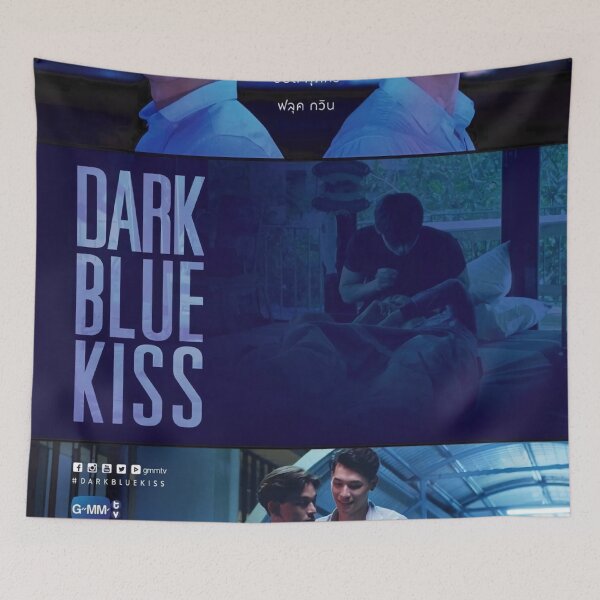 Item preview, Dark Blue Kiss designed and sold by sengdokkarepke.