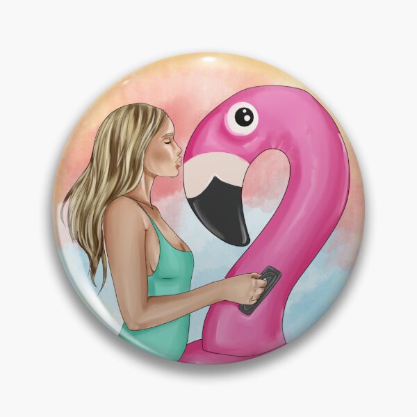 Artikelvorschau, Flamingo-Sommer-Strandkunst entworfen und verkauft von TheWildePeach.