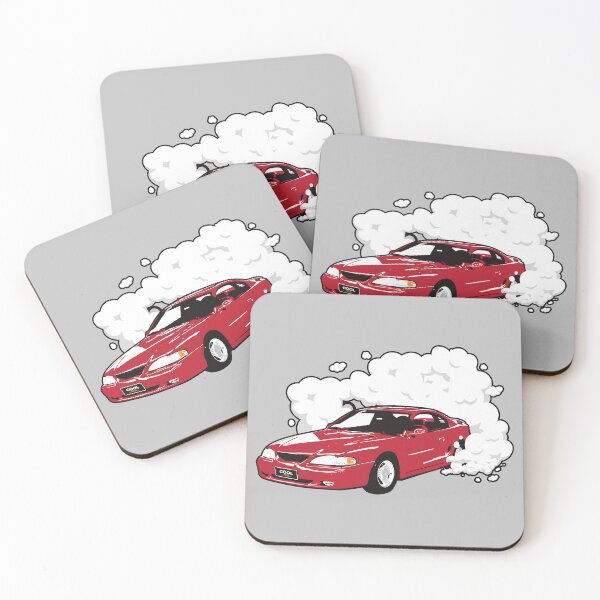 Item preview, Red 90s FM Burnout designed and sold by CoolRide.