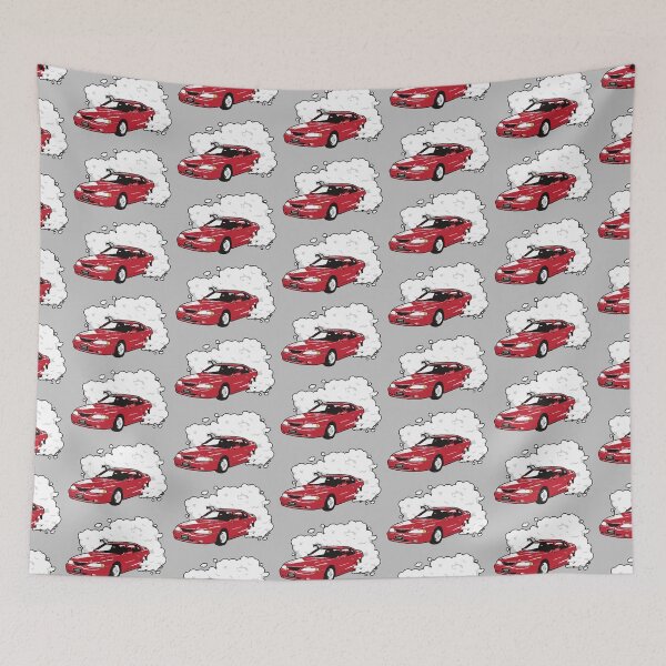 Item preview, Red 90s FM Burnout designed and sold by CoolRide.