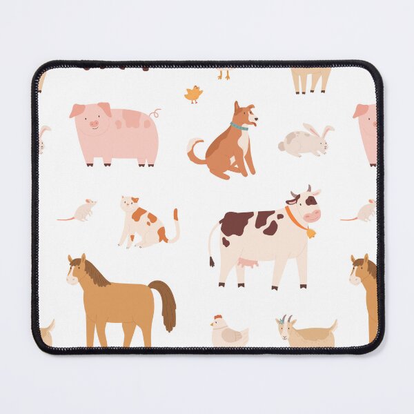 Item preview, farm day animals pattern designed and sold by stickers-packs.