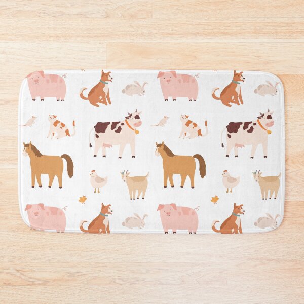 Item preview, farm day animals pattern designed and sold by stickers-packs.
