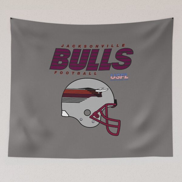 Item preview, Jacksonville Bulls Helmet designed and sold by TeeArcade84.