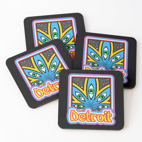 Item preview, Detroit Michigan 313 Techno Psychodelic Cannabis Pot Acid Design designed and sold by Candlewood Museum & Gift Shoppe.