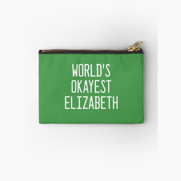 Item preview, World's Okayest Elizabeth designed and sold by TimespunThreads.