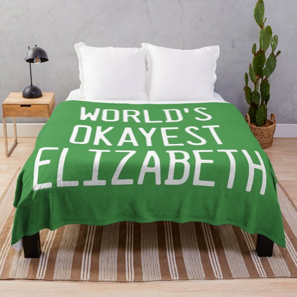 Item preview, World's Okayest Elizabeth designed and sold by TimespunThreads.