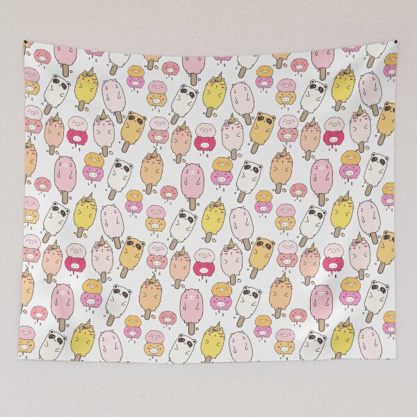 Item preview, funny farm animals pattern designed and sold by stickers-packs.