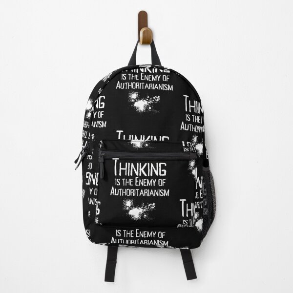 Item preview, Thinking Is The Enemy Of Authoritarianism Text Design designed and sold by EarthArtDesigns.