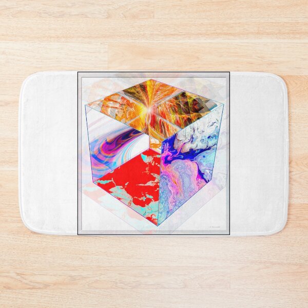 Item preview, Abstract Expressionist Cube 28, Digital Art designed and sold by AMacGPhilly.