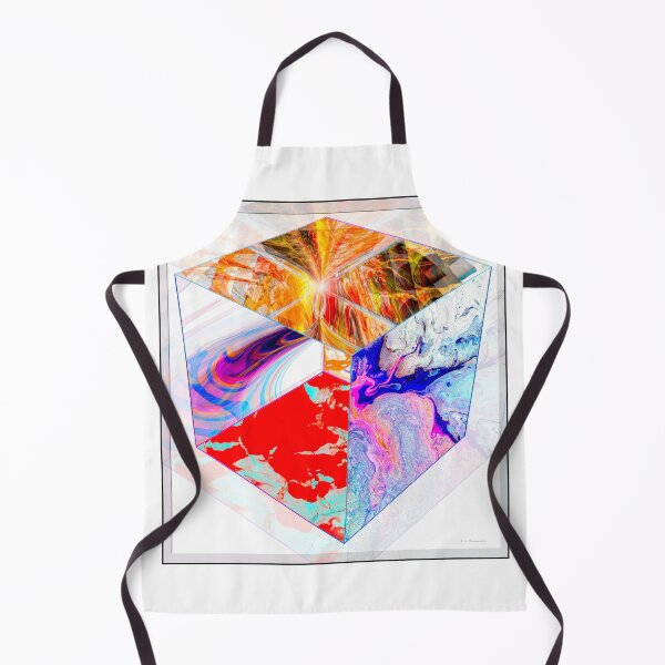 Item preview, Abstract Expressionist Cube 28, Digital Art designed and sold by AMacGPhilly.