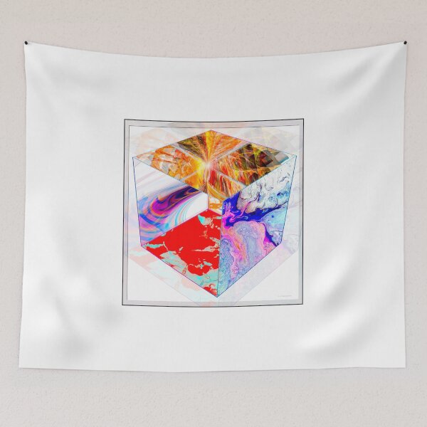 Item preview, Abstract Expressionist Cube 28, Digital Art designed and sold by AMacGPhilly.
