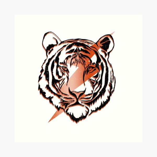 "Retro Tiger Sublimation,for her,fierce tiger,fierce tiger,fierce tiger