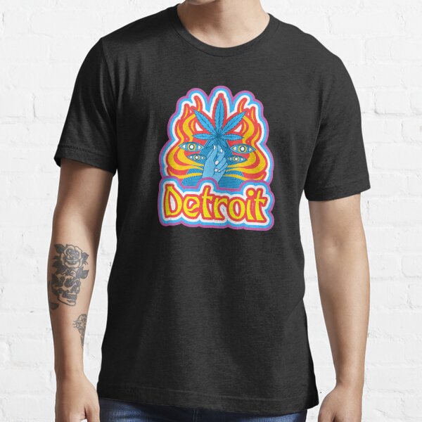 Item preview, Detroit Michigan 313 Techno Psychodelic Cannabis Pot Acid Design designed and sold by Candlewood Museum & Gift Shoppe.