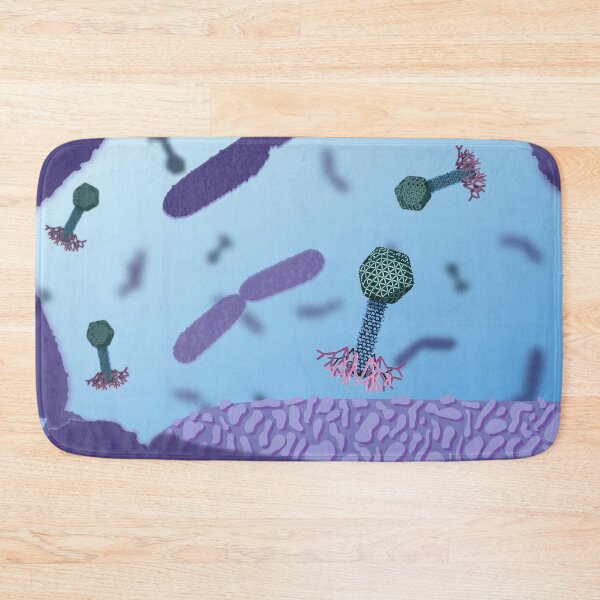 Item preview, Flowerphage (ϕKp24) with its host Klebsiella pneumoniae designed and sold by Animini-Vera.