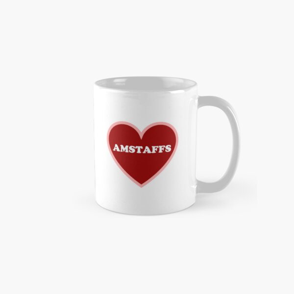 Artikel-Vorschau von Amstaff (American Staffordshire Terrier) Heart, designt und verkauft von PawtifulWorld.