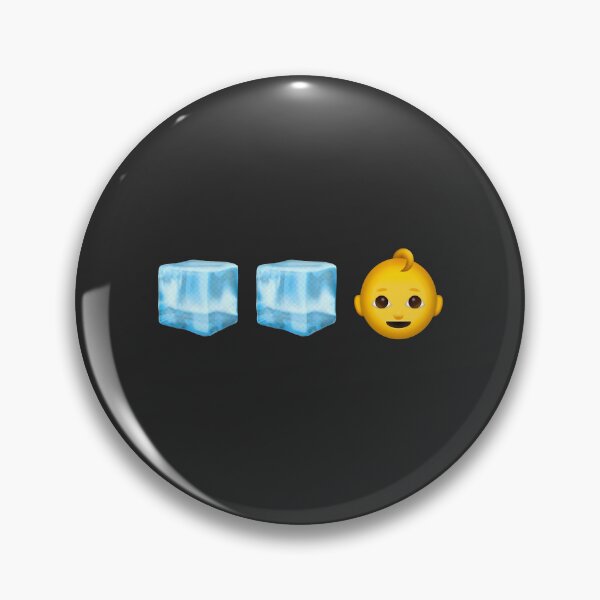 Item preview, Ice Ice Baby Emoji designed and sold by Pred Forte.