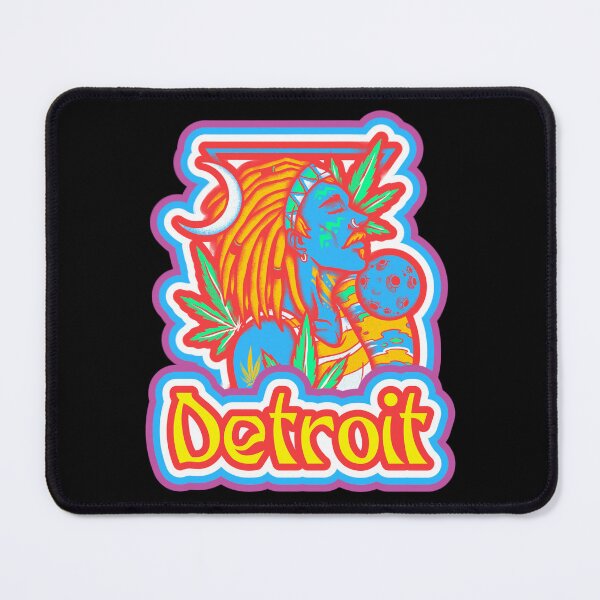 Item preview, Detroit Michigan 313 Techno Psychodelic Cannabis Pot Acid Design designed and sold by Candlewood Museum & Gift Shoppe.