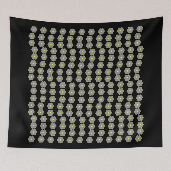 Item preview, Trailing Gray Flowers designed and sold by janraydesigns.