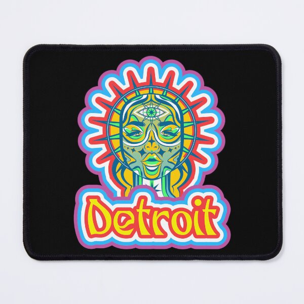 Item preview, Detroit Michigan 313 Techno Psychodelic Cannabis Pot Acid Design designed and sold by Candlewood Museum & Gift Shoppe.