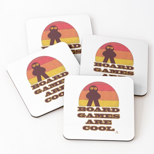 Item preview, Board Games Are Cool Fun Meeple Hipster designed and sold by mytshirtfort.