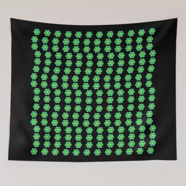 Item preview, Trailing Green Flowers designed and sold by janraydesigns.
